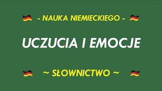 SŁOWNICTWO  UCZUCIA I EMOCJE [upl. by Norit]