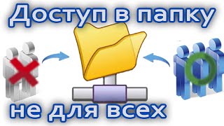 ⚠️Ограниченный доступ к сетевой папке Доступ к папке не для всех компьютеров сети [upl. by Ahgiela7]