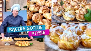 Rączka gotuje PTYSIE  najlepsze ciasto  cztery farsze [upl. by Maeve353]