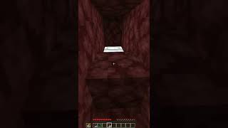 MINECARFT BUT I CAN SLEEP IN NETHER  sleeping in bed in nether minecraft trending [upl. by Ahon]