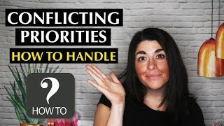 🔥 How to Handle Conflicting Priorities Job Interview QampA [upl. by Leinnad]