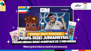 Kabar dari Prancis Profil Rizki Juniansyah Peraih Medali Emas Olimpiade ke2 Indonesia [upl. by Emmye]