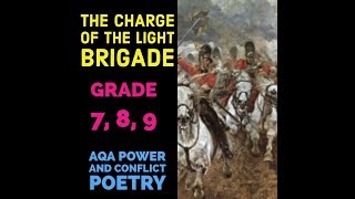 The Charge of The Light Brigade Grade 7 [upl. by Nnahoj]