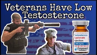 Military Veterans Testosterone Levels  TRT for Veterans  Veteran Healthcare  Low T [upl. by Thilde]