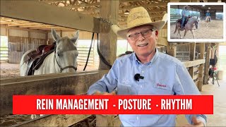 DC Horse Riding using Rein Management  Posture  Rhythm [upl. by Domel]