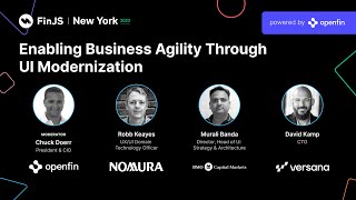 Enabling Business Agility through UI Modernization [upl. by Ennagrom604]