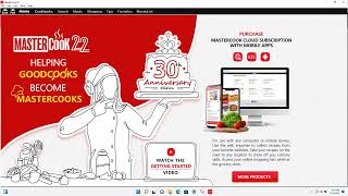 Installing MasterCook 22 [upl. by Gorrono795]