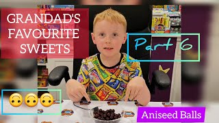 Grandads Favourite Sweets pt 6 🍬  Aniseed Balls 🙊 sweets candy grandad retro throwback food [upl. by Repooc]