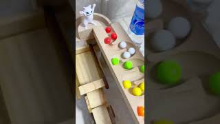 Marble runs with extremely rolling slopes marblerun marblerunrace asmr [upl. by Ulrikaumeko]