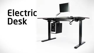 Столтрансформер Electric Desk с регулировкой высоты электропривод для работы стоя и сидя [upl. by Reld]