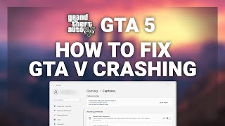 GTA 5 – How to Fix GTA V Crashing  Complete 2024 Guide [upl. by Akenaj869]