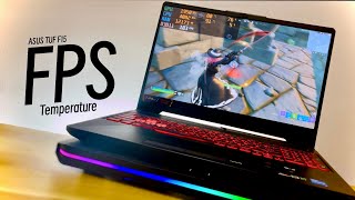 ASUS TUF F15 ULTIMATE GAMING LAPTOP TEST [upl. by Heisel886]