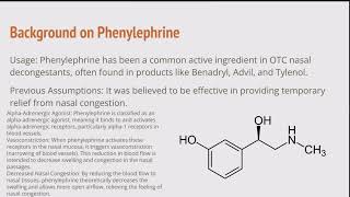 Proposal to End Use of Phenylephrine in OTC Nasal Decongestants [upl. by Ainwat]