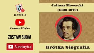 Juliusz Słowacki Krótka biografia Opracowania język polski [upl. by Nance589]