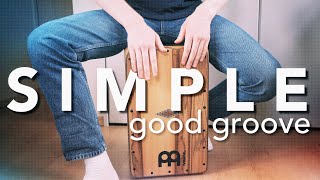 The Most Basic Cajon Groove  Lets Really Perfect It [upl. by Pansy607]