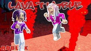 LAVA SPLEEF CHALLENGE  Roblox Lava Tumble [upl. by Eisenberg]