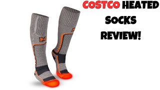 Mobile Warming Heated Socks REVIEW [upl. by Ahtabbat]