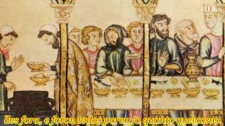 Cantiga 159 quotNon sofre Santa Maria de seeren perdidososquot [upl. by Ahseyt]