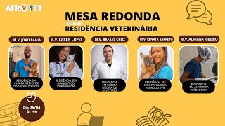 Mesa redonda sobre quotResidência Veterináriaquot [upl. by Tacklind300]