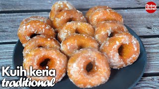 kuih keria lembut gebu  100 Ubi keledek [upl. by Misab]