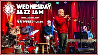 Wednesday Jazz Jam w the Gordon Vernick Quartet LIVE Oct 2nd 2024 [upl. by Idnib448]