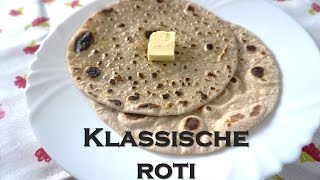 Chapati  Klassische Roti indischesbrot indischerezepte indischkochen [upl. by Ecyal]