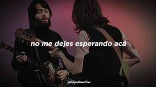 The Beatles The Long And Winding Road  Sub Español [upl. by Ttocserp431]