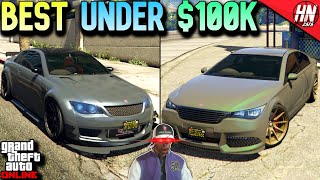 Top 10 BEST CARS For UNDER 100000 In GTA Online [upl. by Irual]