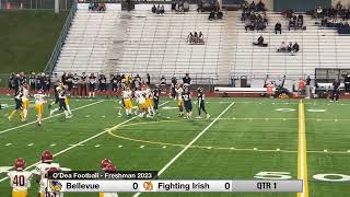 O’Dea Football  Freshman 2023  Game 8 vs Bellevue [upl. by Neumark]