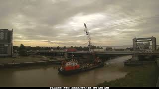 River Hull Time lapse 17 july 2023 [upl. by Riatsila]