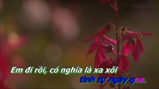 Nguoi Thuong Ke Nho Karaoke Song Ca Voi Phuong Anh [upl. by Sherrer]