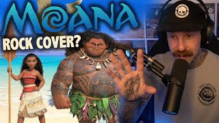 Moana  How Far Ill Go ROCK Cover by NO RESOLVE  RichoPOV Reacts [upl. by Orfurd]