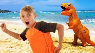 Kids Fun TV Compilation Video Dinosaur Pirate Incredibles and Jumanji Together [upl. by Selby892]