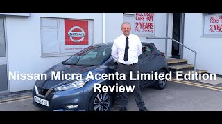 Nissan Micra Acenta Limited Edition Review [upl. by Arytal]