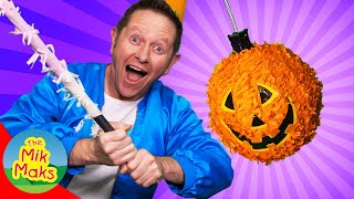 Halloween Piñata Song  Kids Songs amp Games  The Mik Maks [upl. by Ataymik]