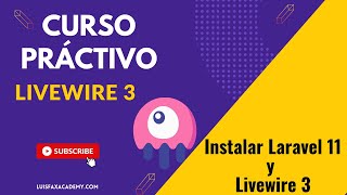 Instalando Laravel 11 y Livewire 3 [upl. by Askari]