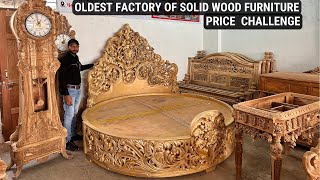 Top Grade Teakwood and Sheesham Wood Carved Furniture from Oldest Furniture Factory Sofa Bed Dinings [upl. by Hueston]