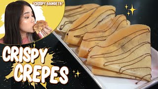 BIKIN CRISPY CREPES SUPER GAMPANG DAN ENAK [upl. by Auqenes]