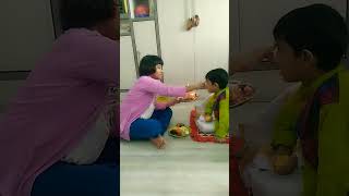 bhaifota 2024 part 2 দিভাই এর ফোঁটা ভাইকে।cutebaby bhaidooj bhaifota aaikatan sistersworld [upl. by Asusej]