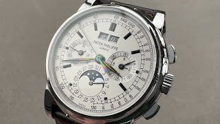 Patek Philippe 5970 Perpetual Calendar Chronograph 5970G001 Watch Review [upl. by Aciemaj]