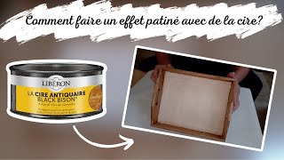 TUTO Comment cirer et patiner avec 1 SEUL produit [upl. by Ralleigh789]