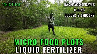 Micro Food Plot Liquid Fertilizer [upl. by Anne-Marie892]