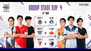 MSC 2024 MM Qualifier Group Stage Day 4 [upl. by Haugen]