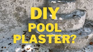 quotExpertquot Advice DIY Pool Plastering [upl. by Aneez188]