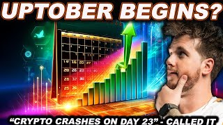 Uptober Begins Crypto Crashes On Day 23CALLED IT [upl. by Milton]