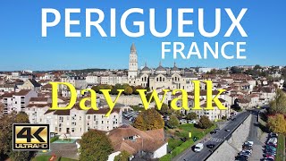 Perigueux France Walking Tour 4K Ultra HD Mid Evil City Walk [upl. by Garry]