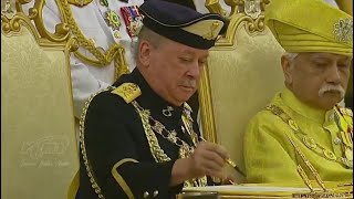 Sultan Ibrahim of Johor sworn in as new King of Malaysia 2024 [upl. by Maurita]