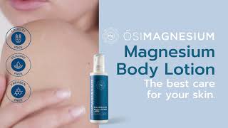 Magnesium Body Lotion  OsiMagnesium [upl. by Dusen]