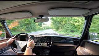 1988 Saab 900 Turbo SPG test drive [upl. by Ennayhs112]