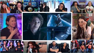 Youtubers Emotionally React To Anakin’s End Scene Reveal  AHSOKA EP 4 Ending Scene Reaction Mashup [upl. by Mitinger]